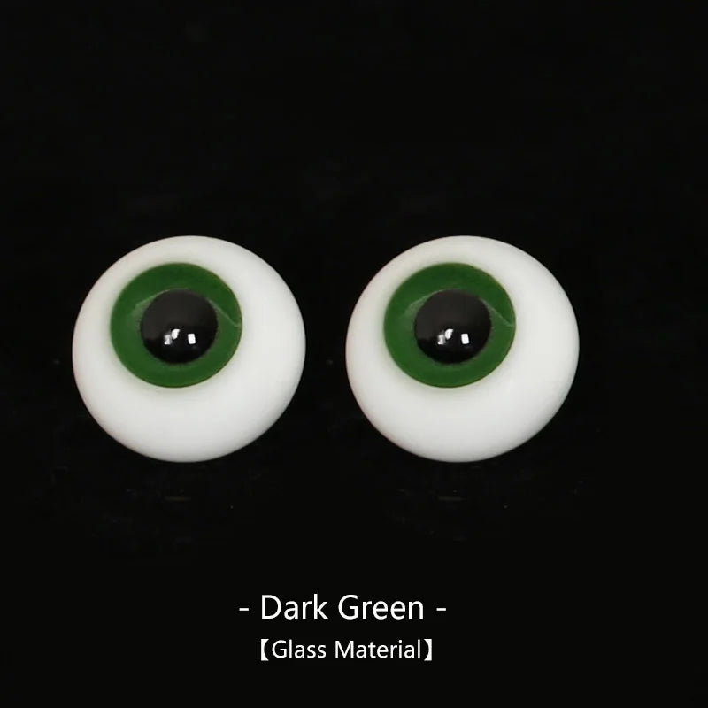 Fast Shipping Warehouse Special Doll BJD Eyes Eyeball Size 1/3 1/4 1/6 Dark Green Sapphire blue Smoky gray 6 8 10 12 14 16 18mm