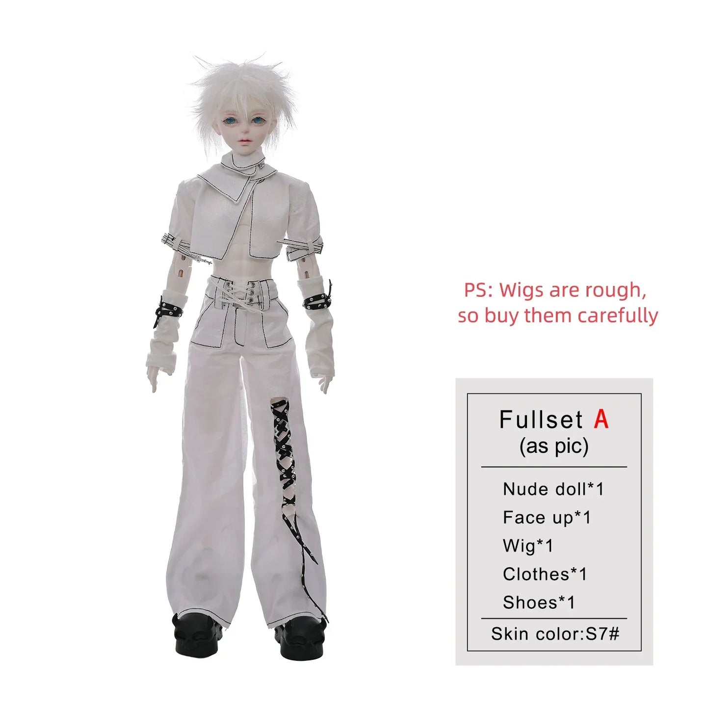 Shugafairy Hosino Bjd Doll 1/4 Bubo Modern Punk Fashion Hip-hop Street Style Band Live Ball Jointed Dolls