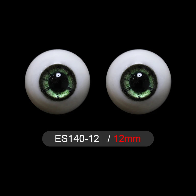 BJD Eyes Resin Eyeball ES133 ES140 12mm Handscraft Colourful Doll Accessories 1/3 1/4 1/6 for Fairyland Minifee Iplehouse