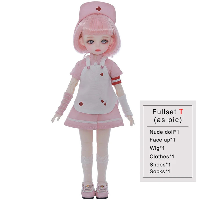 BJD Doll Shuga Fairy LCC Ayane 1/6 Custom Dolls Beautiful Fullset Resin Toys for Kids Surprise Gifts for Girls Boys 26cm Dolls
