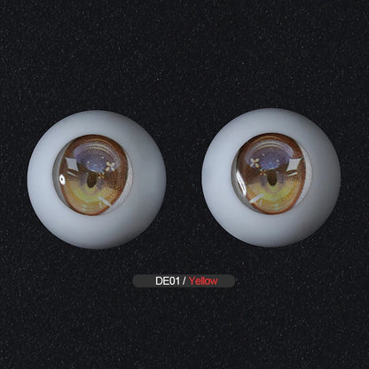 BJD Cartoon Resin Eyeball DE01DE02 14/20/22/30mm for BJD eyes Anime Figure Dolls Accessories For Kids DIY toys dropshipping 2020