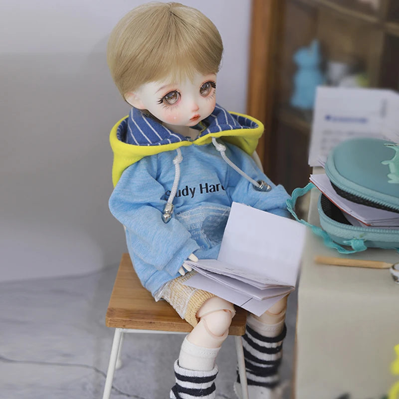 Fura BJD DOLL 1/6 26cm Pure handcraft fullset1/6  ob11 Resin Toys Gifts for Girls YOSD Doll ball jointed stock