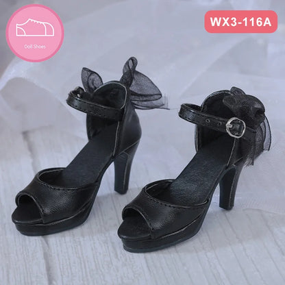 New bjd Shoes 1/3 for AS62 & new super girl Doll body about 7.6cm pink high heels fashion shoes
