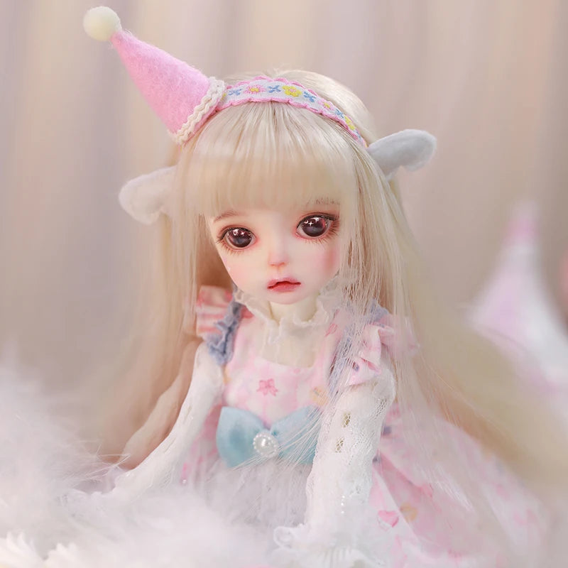 BJD Doll Nitta 1/6 Dolls Beautiful Dress Fullset Resin Toys for Kids Surprise Gifts for Girls Boys 26cm Dolls