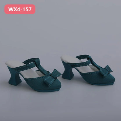 New BJD Shoes 1/4 for Minifee Doll Body about 5.5cm FairyLand High Heels Shoes MNF Doll Accessories Active Line Girl Body Toys