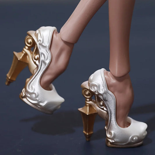 BJD Doll Shoes 1/4 BJD high heel super model  popovy Girls Clothing MSD Size  Accessories for Women Body lillycat Clothing