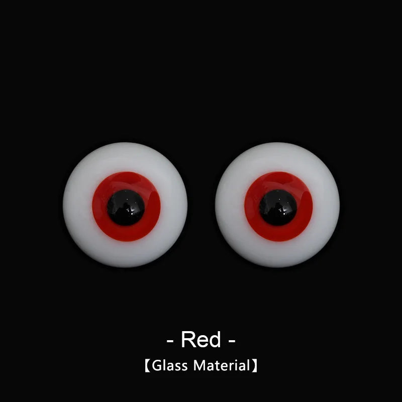 Doll BJD Eyes Eyeball Size 1/3 1/4 1/6 1/8 yosd SD MSD Light Grey Dark Green black brown  Redpurple Smoky 6 8 10 12 14 16  18m