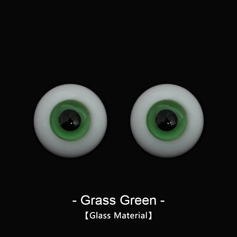Doll BJD Eyes Eyeball Size 1/3 1/4 1/6 1/8 yosd SD MSD Light Grey Dark Green black brown  Redpurple Smoky 6 8 10 12 14 16  18m