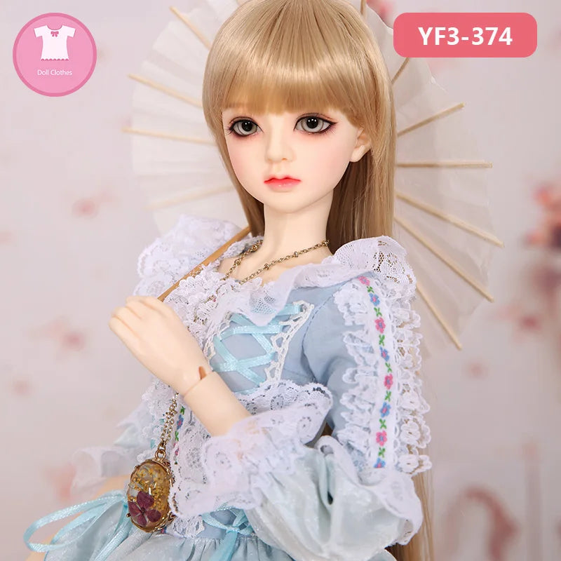 Doll BJD Clothes Cute Dress Beautiful Doll Clothes For Supia new  Girl Body Doll Accessories YF3-369 YF3-374 and YF3-370
