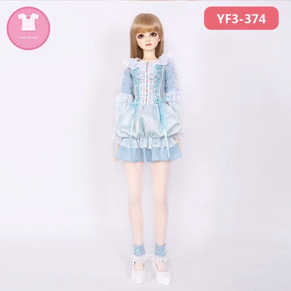 Doll BJD Clothes Cute Dress Beautiful Doll Clothes For Supia new  Girl Body Doll Accessories YF3-369 YF3-374 and YF3-370