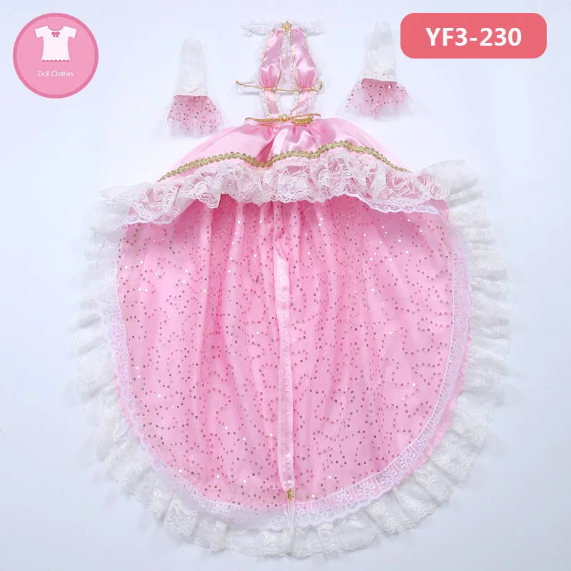 BJD Clothes Fairyland Feeple65 Eclair 1/3 BJD SD Dress Beautiful Doll Clothes Accessories OUENEIFS One piece