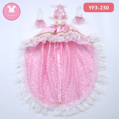 BJD Clothes Fairyland Feeple65 Eclair 1/3 BJD SD Dress Beautiful Doll Clothes Accessories OUENEIFS One piece