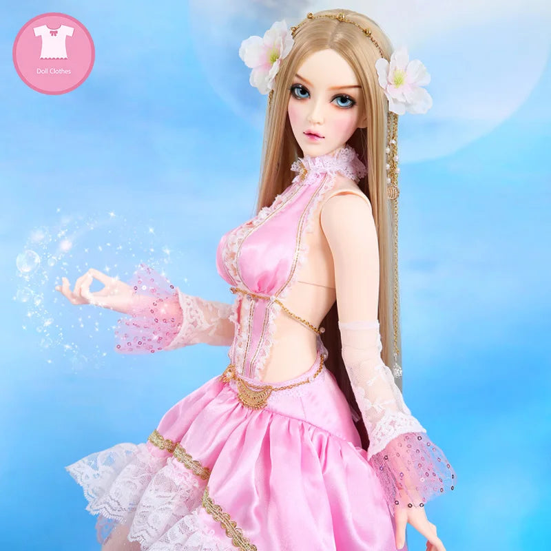 BJD Clothes Fairyland Feeple65 Eclair 1/3 BJD SD Dress Beautiful Doll Clothes Accessories OUENEIFS One piece