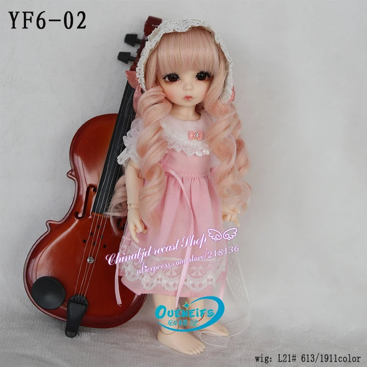BJD SD Doll Clothes 1/6 Princess Dress Style Kawaii For Lati Littlefee LCC Body YF6-01/02/15/20 Doll Accessories