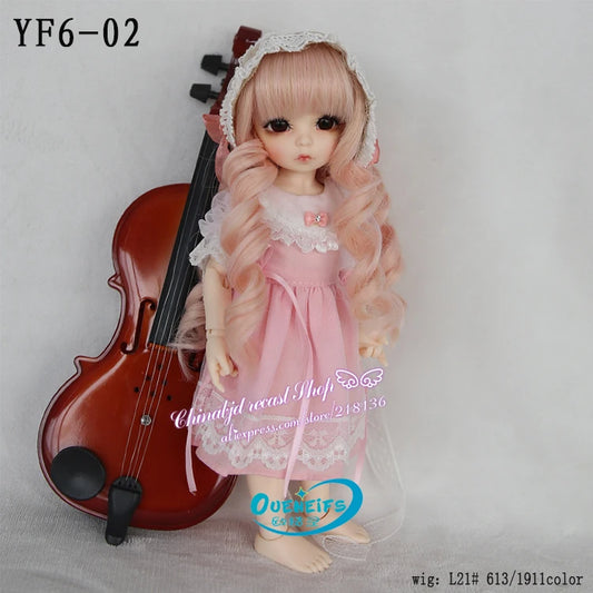 BJD SD Doll Clothes 1/6 Princess Dress Style Kawaii For Lati Littlefee LCC Body YF6-01/02/15/20 Doll Accessories