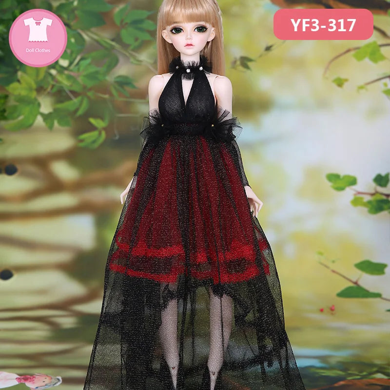 BJD Clothes Fairyland Feeple60/65 Moe Lunnula Choe 1/3 BJD SD Dress Beautiful Doll Clothes Accessories OUENEIFS