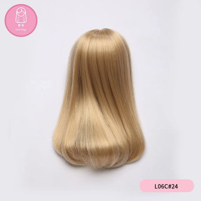 Wig For Doll BJD shinee LutsbjdlHoney Delf size 5-6 inch 1/6 high-temperature Straight Wig Doll BJD Lovely Wig in beauty  L06C