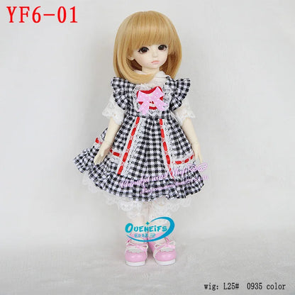 BJD SD Doll Clothes 1/6 Princess Dress Style Kawaii For Lati Littlefee LCC Body YF6-01/02/15/20 Doll Accessories