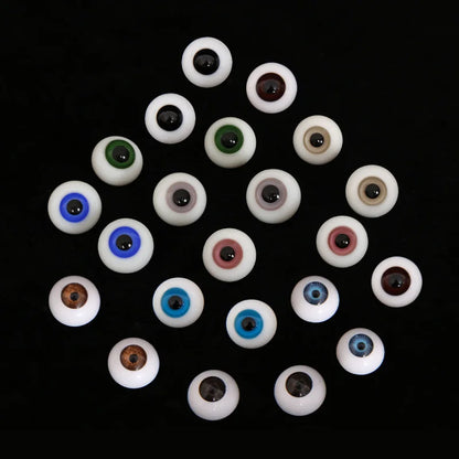 Doll BJD Eyes Eyeball Size 1/3 1/4 1/6 1/8 yosd SD MSD Light Grey Dark Green black brown  Redpurple Smoky 6 8 10 12 14 16  18m