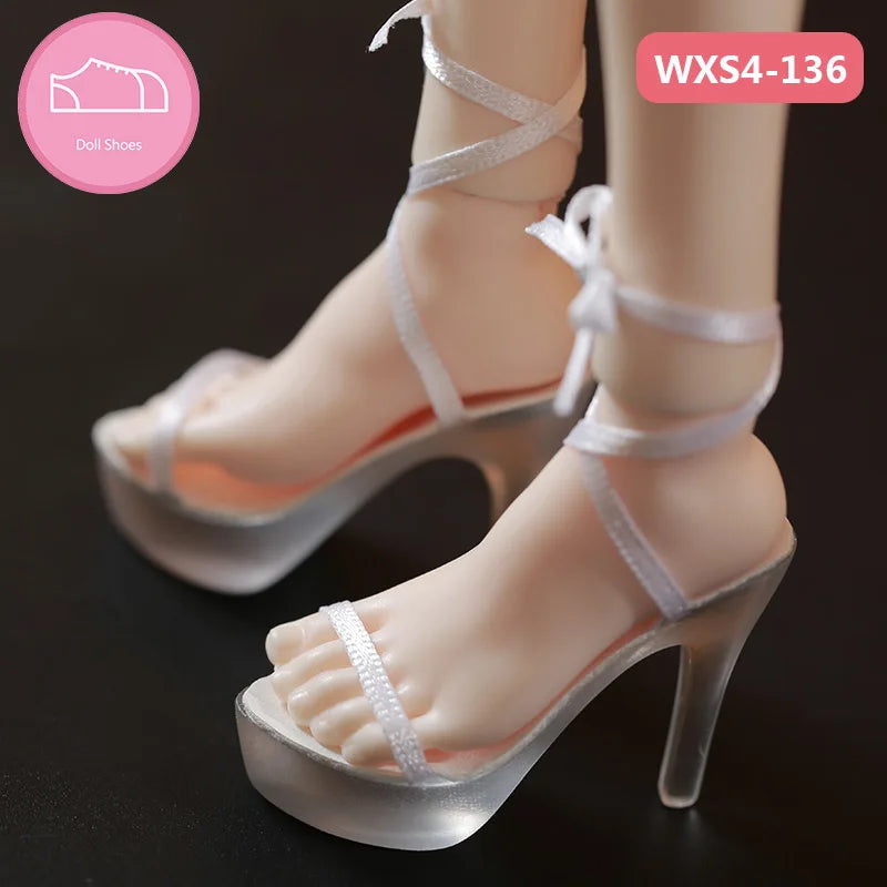 New bjd Shoes 1/4  for Supia Sybil Girl Doll body and minifee doll body about 5.4cm high heels resin material WXS4-136