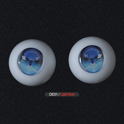 BJD Cartoon Resin Eyeball DE01DE02 14/20/22/30mm for BJD eyes Anime Figure Dolls Accessories For Kids DIY toys dropshipping 2020