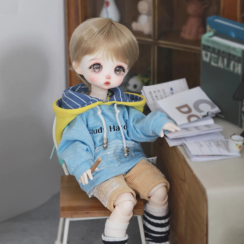 Fura BJD DOLL 1/6 26cm Pure handcraft fullset1/6  ob11 Resin Toys Gifts for Girls YOSD Doll ball jointed stock