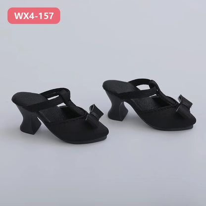 New BJD Shoes 1/4 for Minifee Doll Body about 5.5cm FairyLand High Heels Shoes MNF Doll Accessories Active Line Girl Body Toys