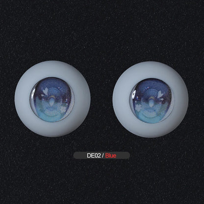BJD Cartoon Resin Eyeball DE01DE02 14/20/22/30mm for BJD eyes Anime Figure Dolls Accessories For Kids DIY toys dropshipping 2020