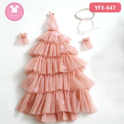 BJD Clothes Fairyland Feeple60/65 Moe Lunnula Choe 1/3 BJD SD Dress Beautiful Doll Clothes Accessories OUENEIFS