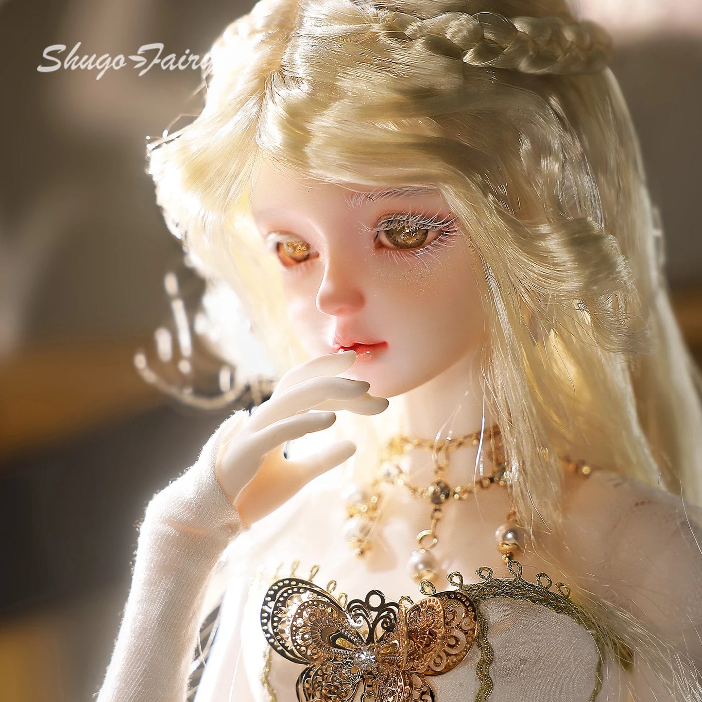 Shugafairy QY A/B 1/4 Celestial Oracle BJD Dolls Removable Magnetic Wings & Ears - Divine Envoy Full Set