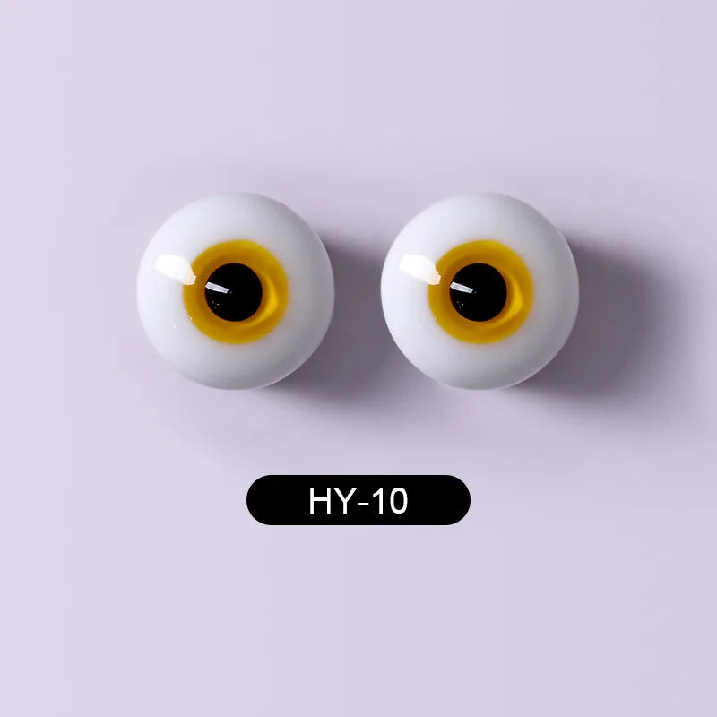 BJD Eyes Glass Eyeball Handscraft Colourful Doll Accessories Size 1/3 1/4 1/6 1/8 yosd SD MSD 12 14mm
