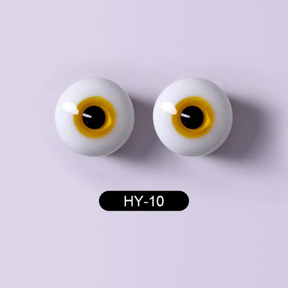 BJD Eyes Glass Eyeball Handscraft Colourful Doll Accessories Size 1/3 1/4 1/6 1/8 yosd SD MSD 12 14mm