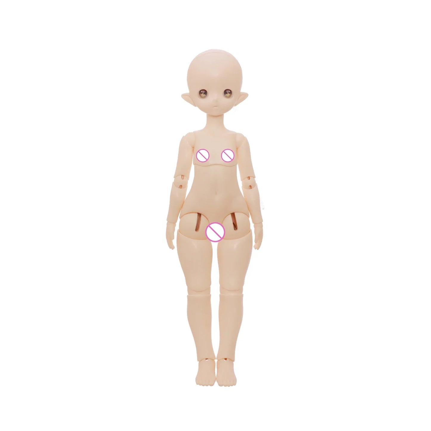 Shugafairy Original 1/4 BJD Makoto B Sweet Pudding Theme Hand-Painted Dessert Makeup & Jointed Body Full Set Resin Art Doll