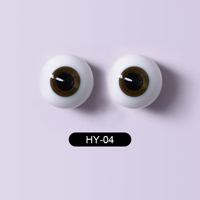 BJD Eyes Glass Eyeball Handscraft Colourful Doll Accessories Size 1/3 1/4 1/6 1/8 yosd SD MSD 12 14mm