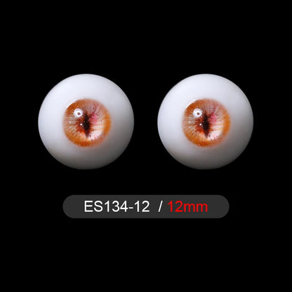 BJD Eyes Resin Eyeball ES133 ES140 12mm Handscraft Colourful Doll Accessories 1/3 1/4 1/6 for Fairyland Minifee Iplehouse
