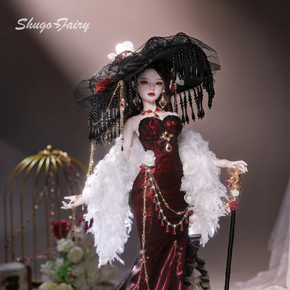BJD Doll  Anubis G 1/4 Original Countess European Retro Style Exquisite Collectible Bariy Body Full Set ShugaFairy