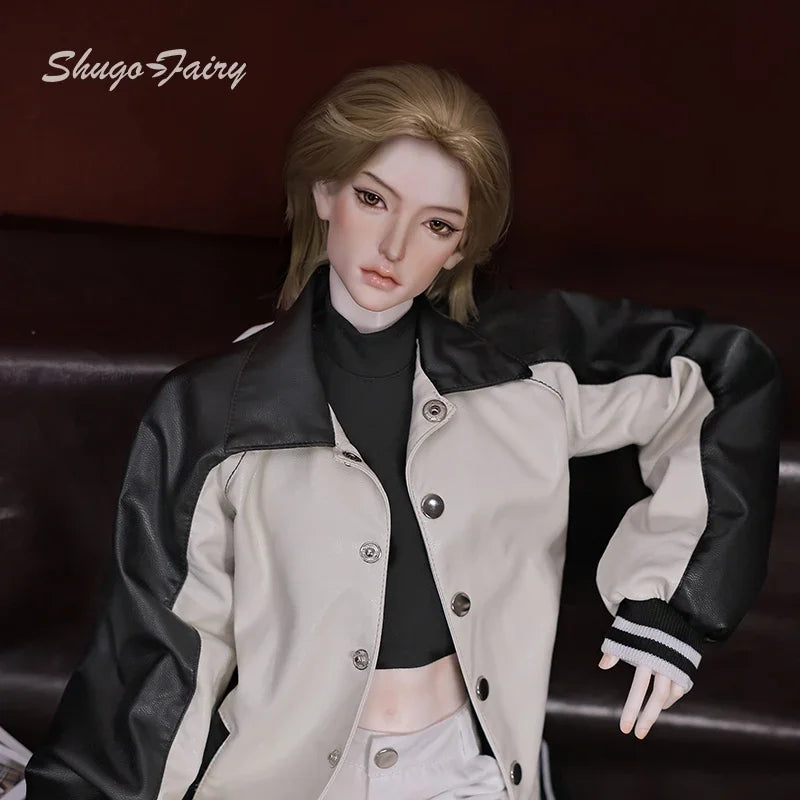 Crow Bjd Doll 1/3 Yunus 2 Uncle Rock Handsome Gentleman Gothic Style Fashion OOTD Art Dolls Toys for Boys Shugafairy