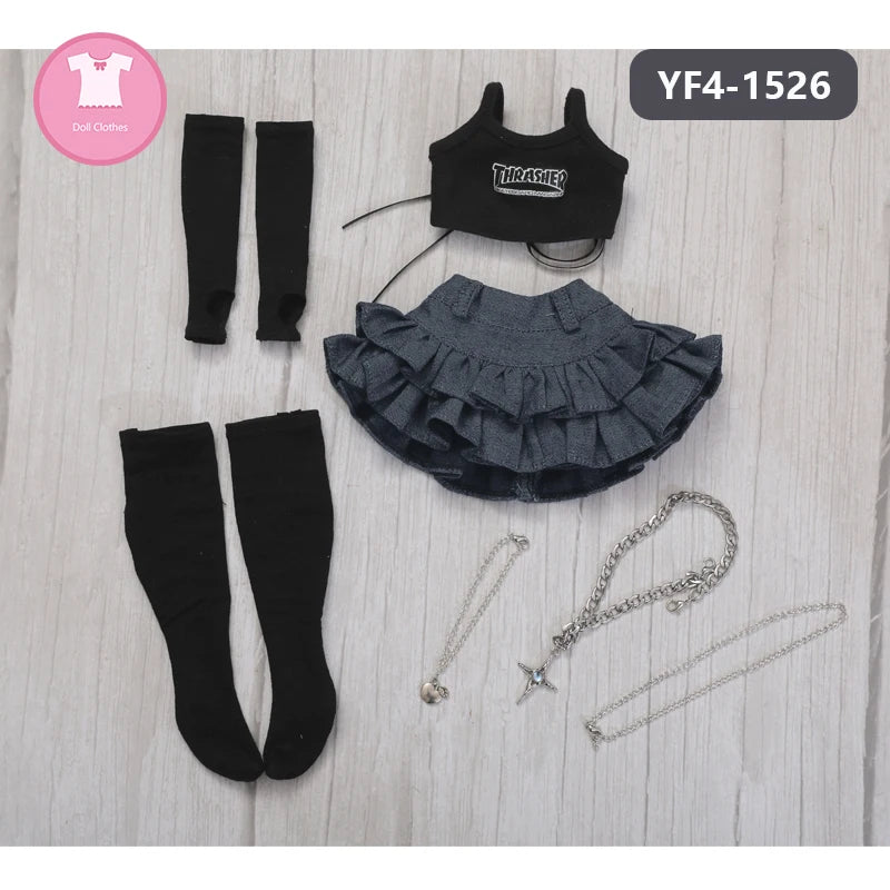 Shugafairy Bjd Clothes Suitable for 1/4 Bjd Doll JOAN Body Sweet Fashion Style  Ball Jointed Doll Accessories
