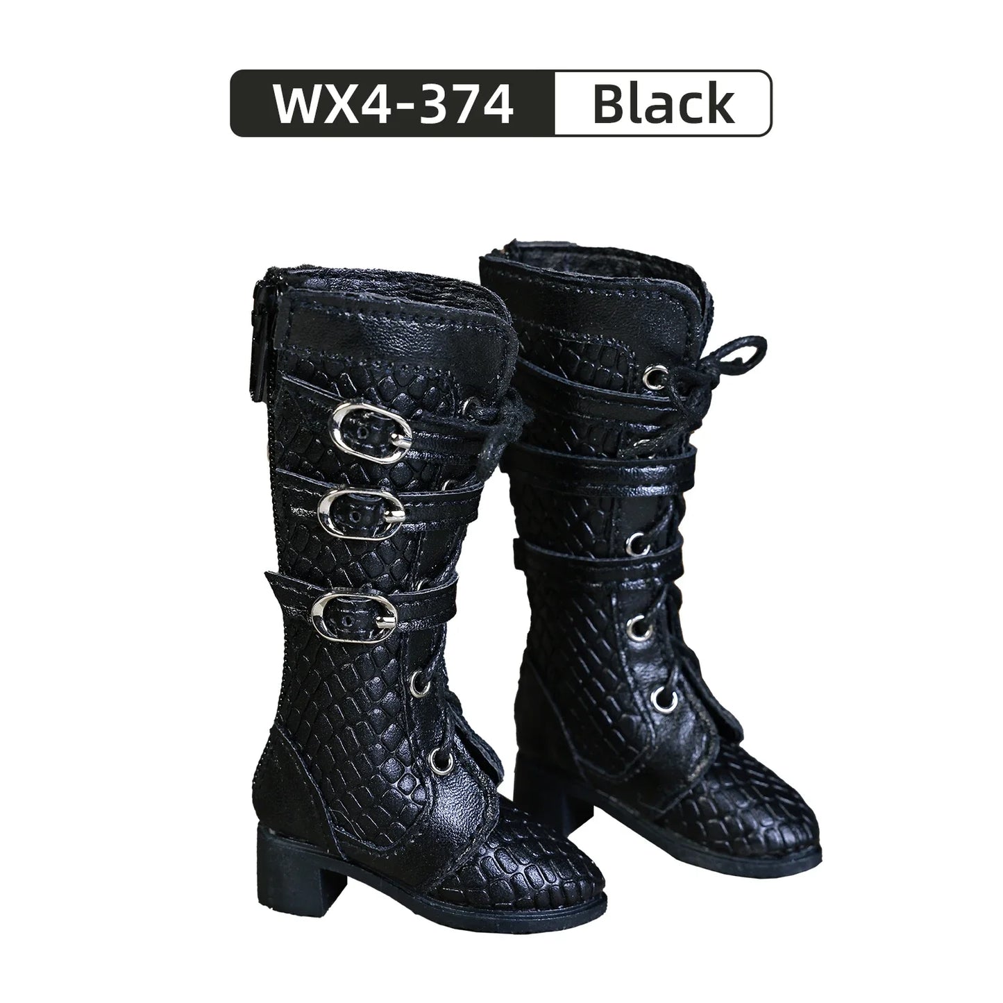 Bjd Shoes 1/4 Fits Bubo Bjd Body Fashion Leather High Leg Boots  WX4-374 Bjd Doll Accessories Shuga Fairy