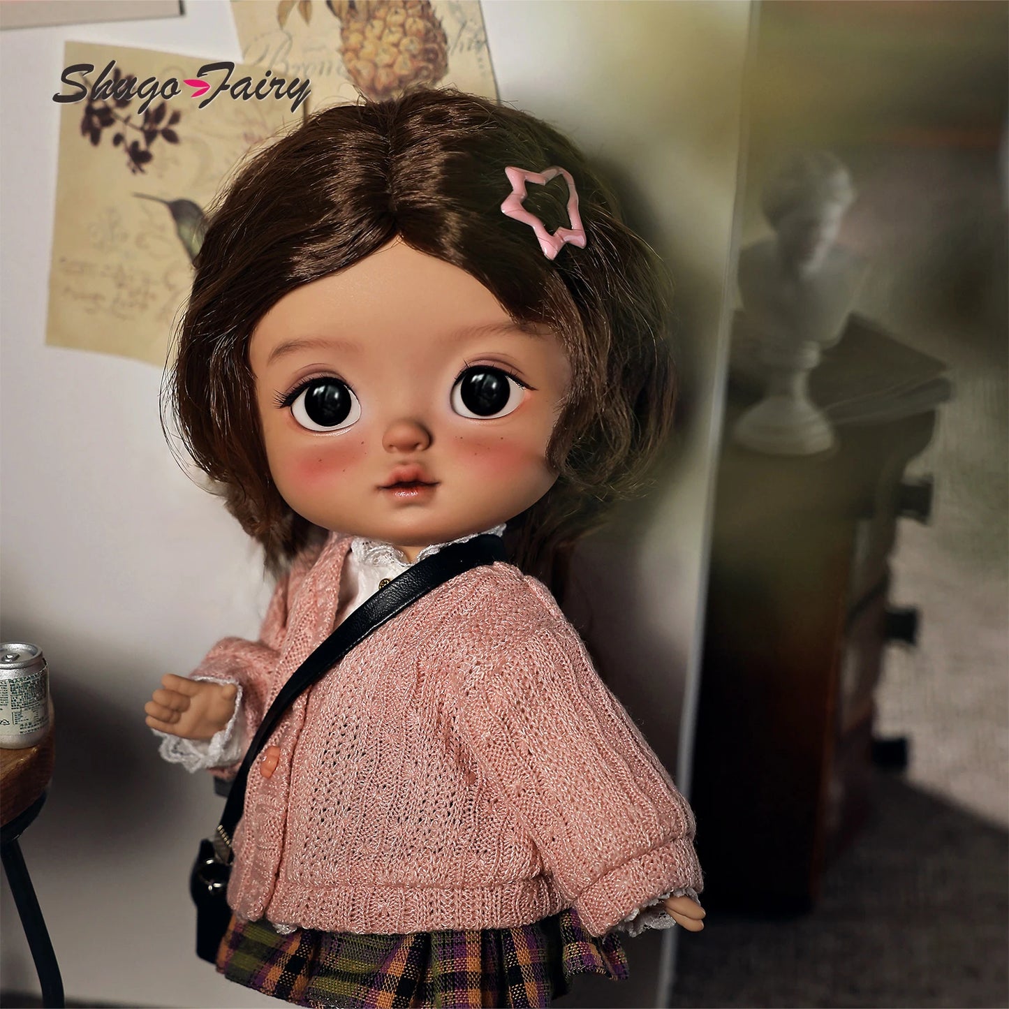 ShugaFairy Plums 1/6 Bjd Doll Head Thessa Body Autumn American School Style Joint Body Baby Toys Girls BJD Dolls