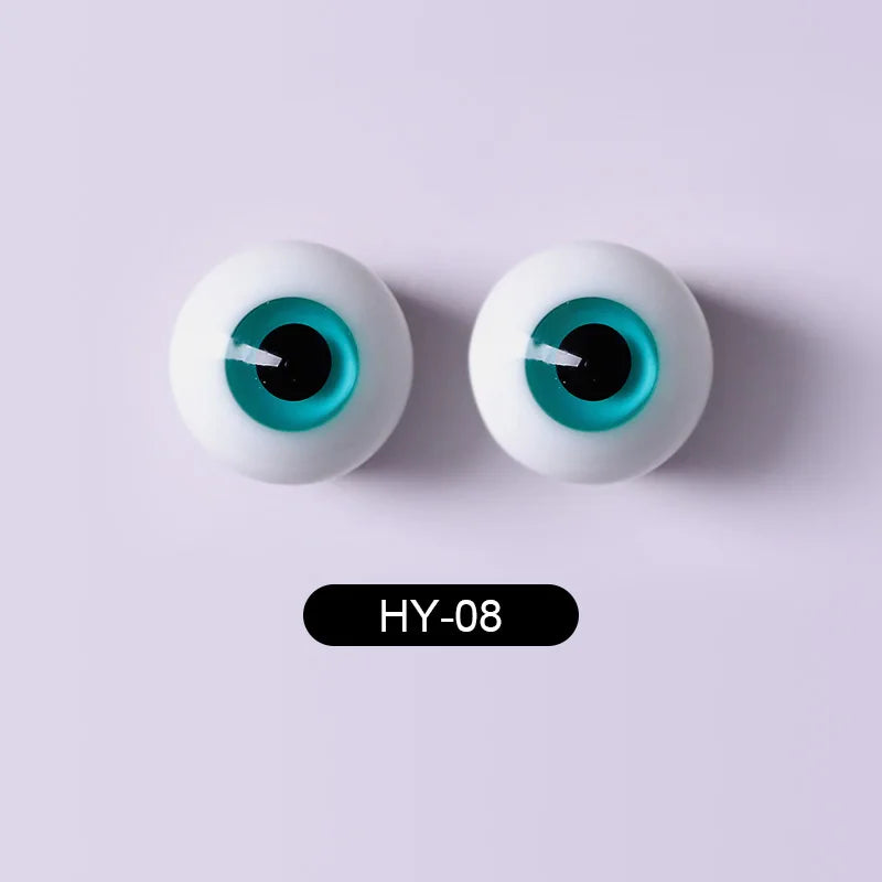 BJD Eyes Glass Eyeball Handscraft Colourful Doll Accessories Size 1/3 1/4 1/6 1/8 yosd SD MSD 12 14mm