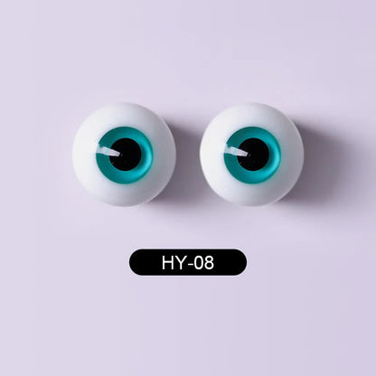 BJD Eyes Glass Eyeball Handscraft Colourful Doll Accessories Size 1/3 1/4 1/6 1/8 yosd SD MSD 12 14mm
