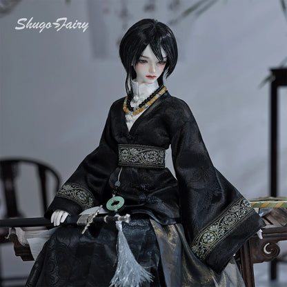 Original Morty D 1/4 Wuxia BJD Shugafairy Neo Chinese Scholar Bubo Body Full Set