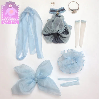 BJD Clothes LDS Cai E Chest Body Use 1/4 BJD Accessories Light And Silky Texture Clothes Hand Made Doll Outfit