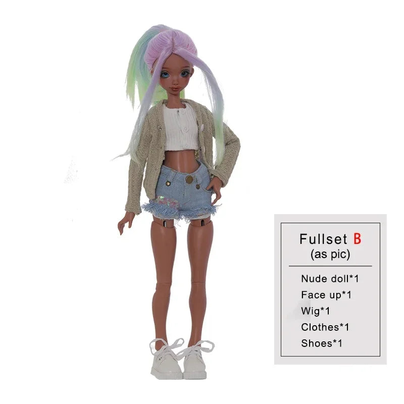 ShugaFairy Momoni - 1/4 BJD Slim Body Resin Doll Fashion Full Set 40cm Ball-Jointed Figure New Design Collectible