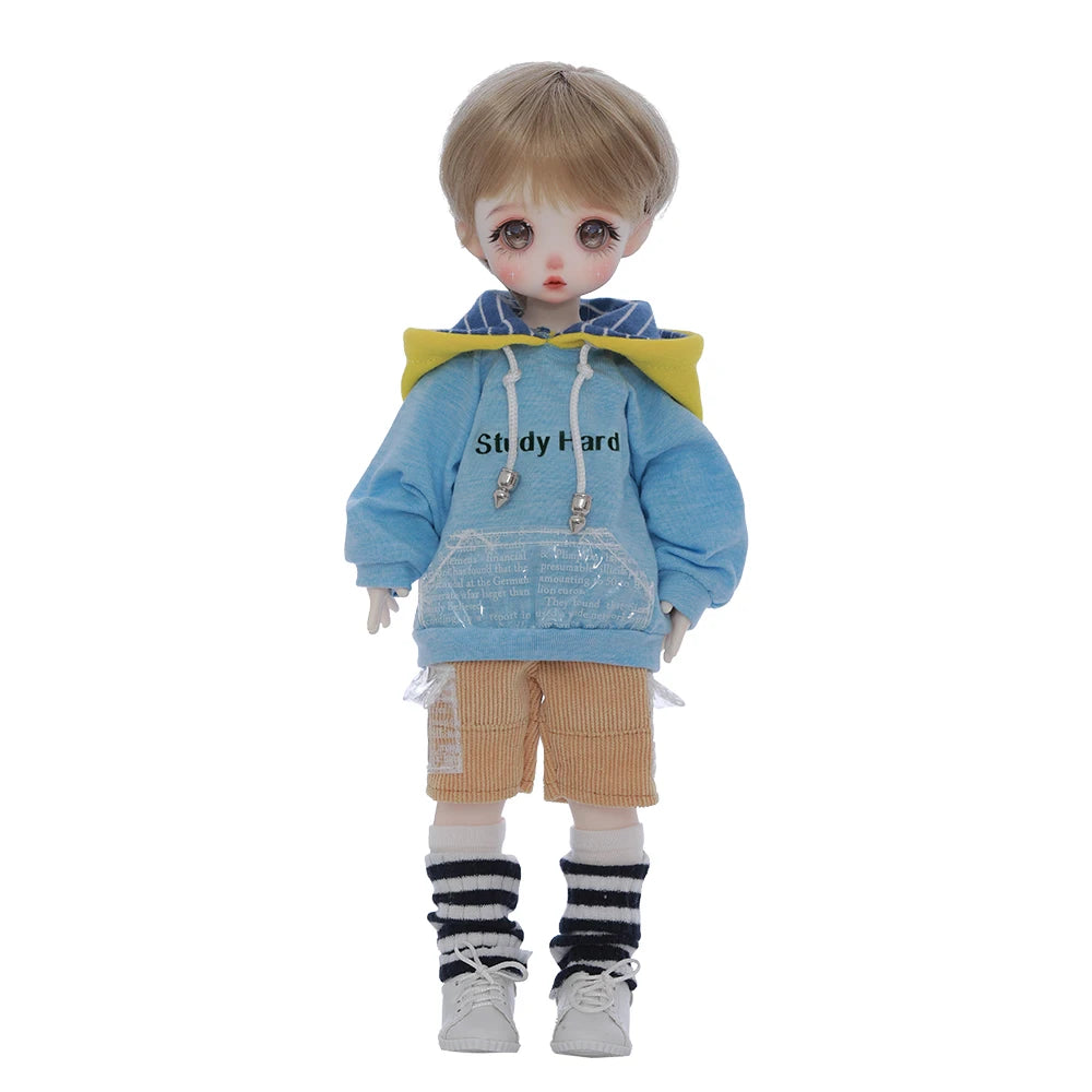 Fura BJD DOLL 1/6 26cm Pure handcraft fullset1/6  ob11 Resin Toys Gifts for Girls YOSD Doll ball jointed stock