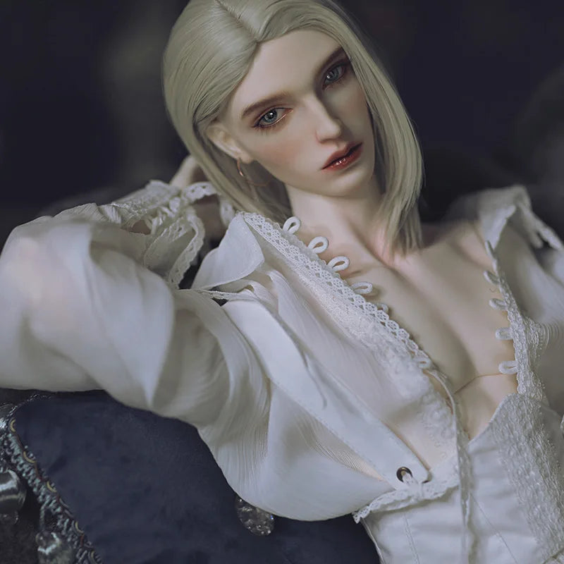 BJD Clothes 1/3 Yunus Male Body Martin Fici Roderich Black Punk Blues Rock Roll Realistic Art Toys Doll Accessories Blondie LLT