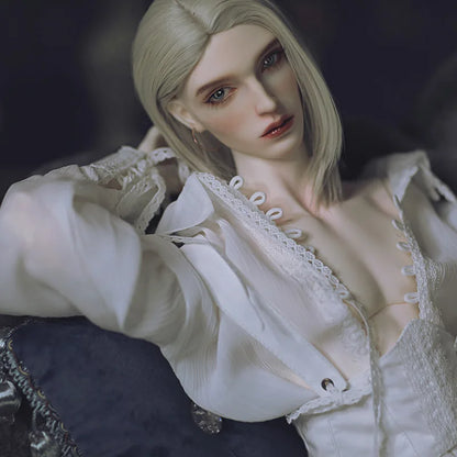 BJD Clothes 1/3 Yunus Male Body Martin Fici Roderich Black Punk Blues Rock Roll Realistic Art Toys Doll Accessories Blondie LLT
