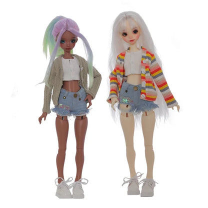 ShugaFairy Momoni - 1/4 BJD Slim Body Resin Doll Fashion Full Set 40cm Ball-Jointed Figure New Design Collectible