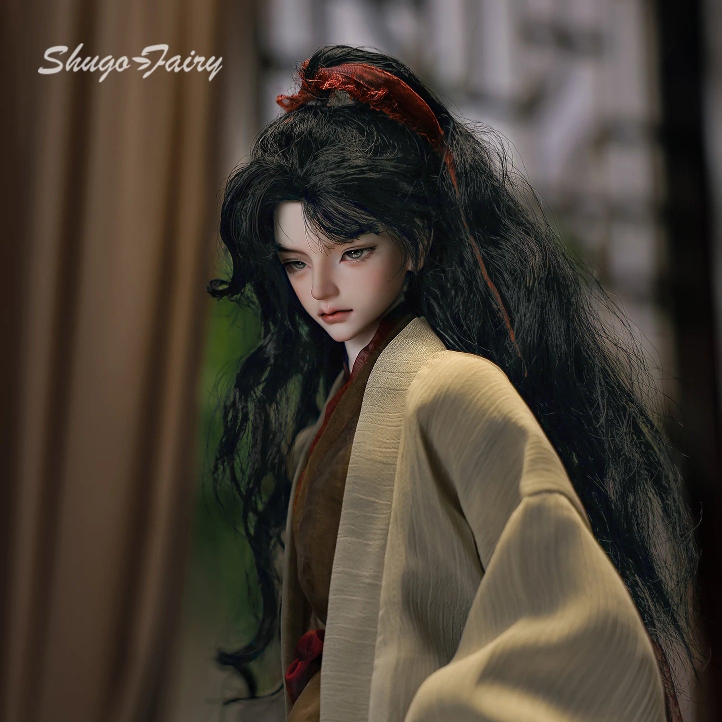ShugaFairy 1/4 BJD Doll Morty B - 45cm Wuxia Martial Artist Bubo Ball Jointed Resin Body Full Set